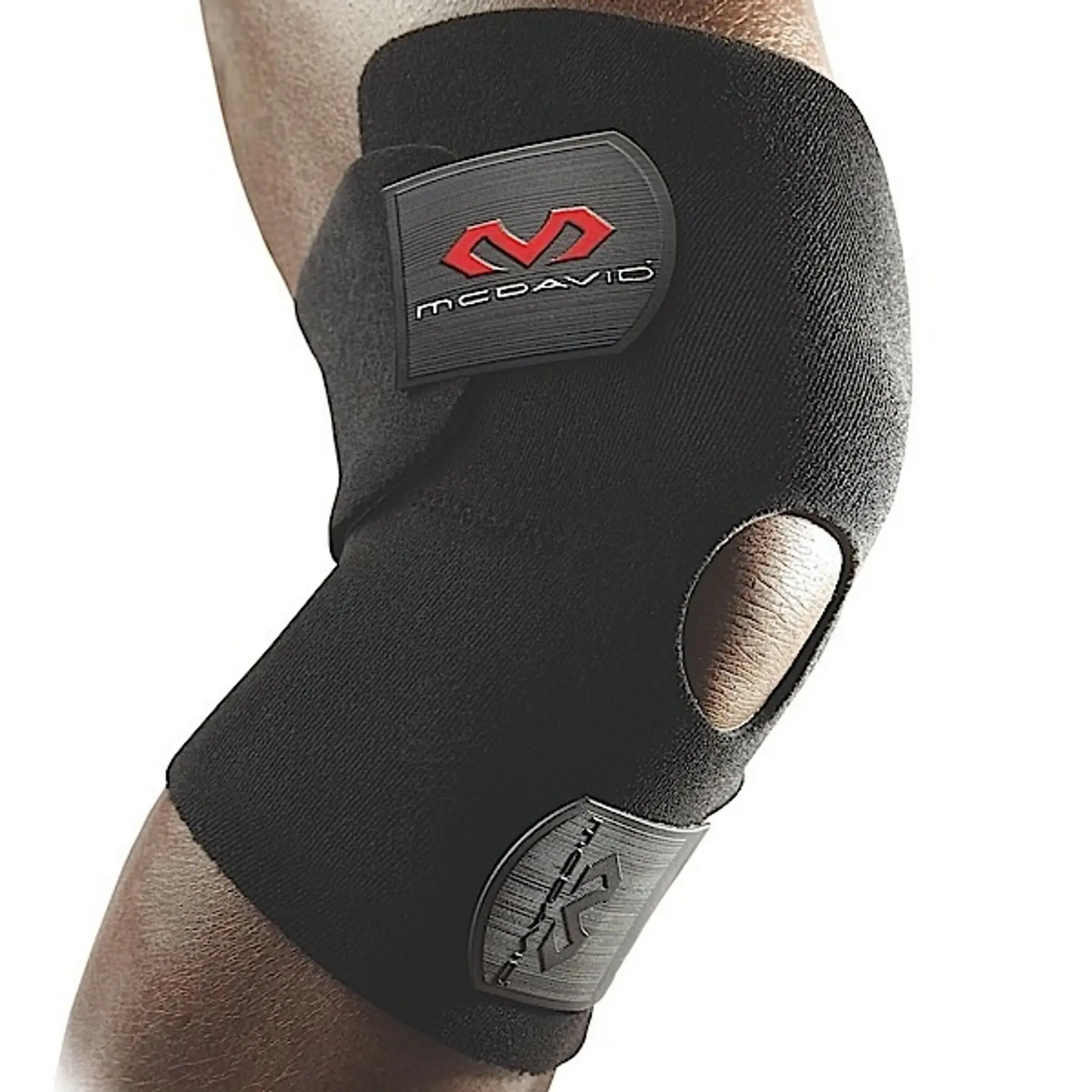 Verstellbare Neopren-Knieschoner McDavid avec dégagement rotulien