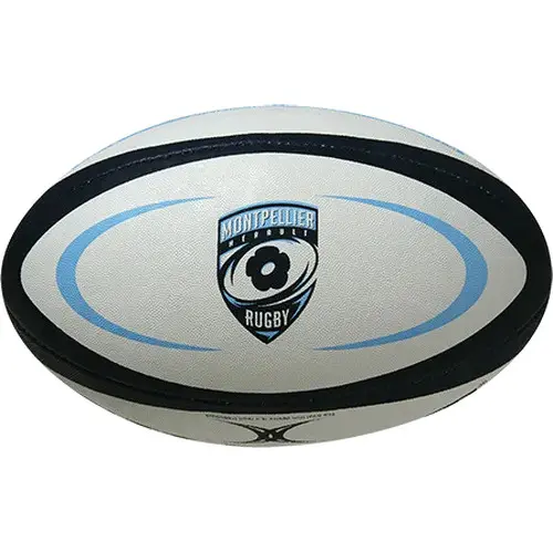 Pallone rugby Gilbert Montpellier (taille 5)