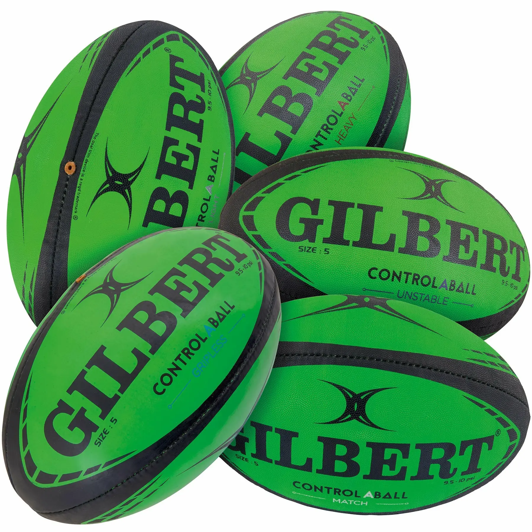 Rugbyball Gilbert Control-A-Ball