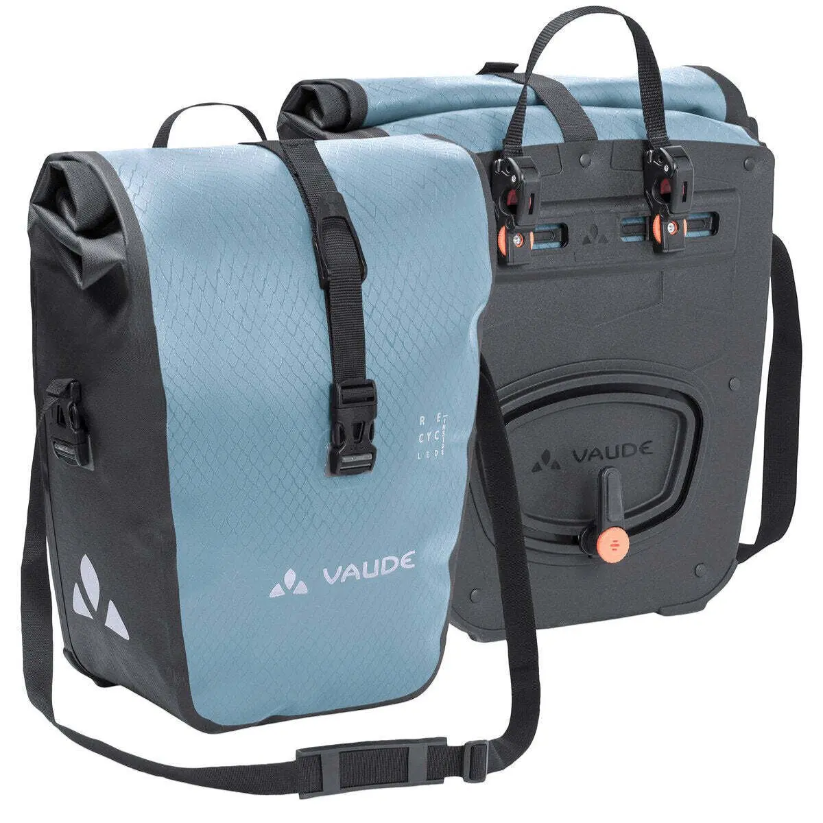 Recycelte Fahrradtasche hinten VAUDE Aqua Front