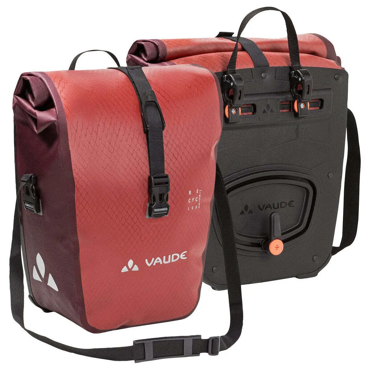 Recycelte Fahrradtasche hinten VAUDE Aqua Front
