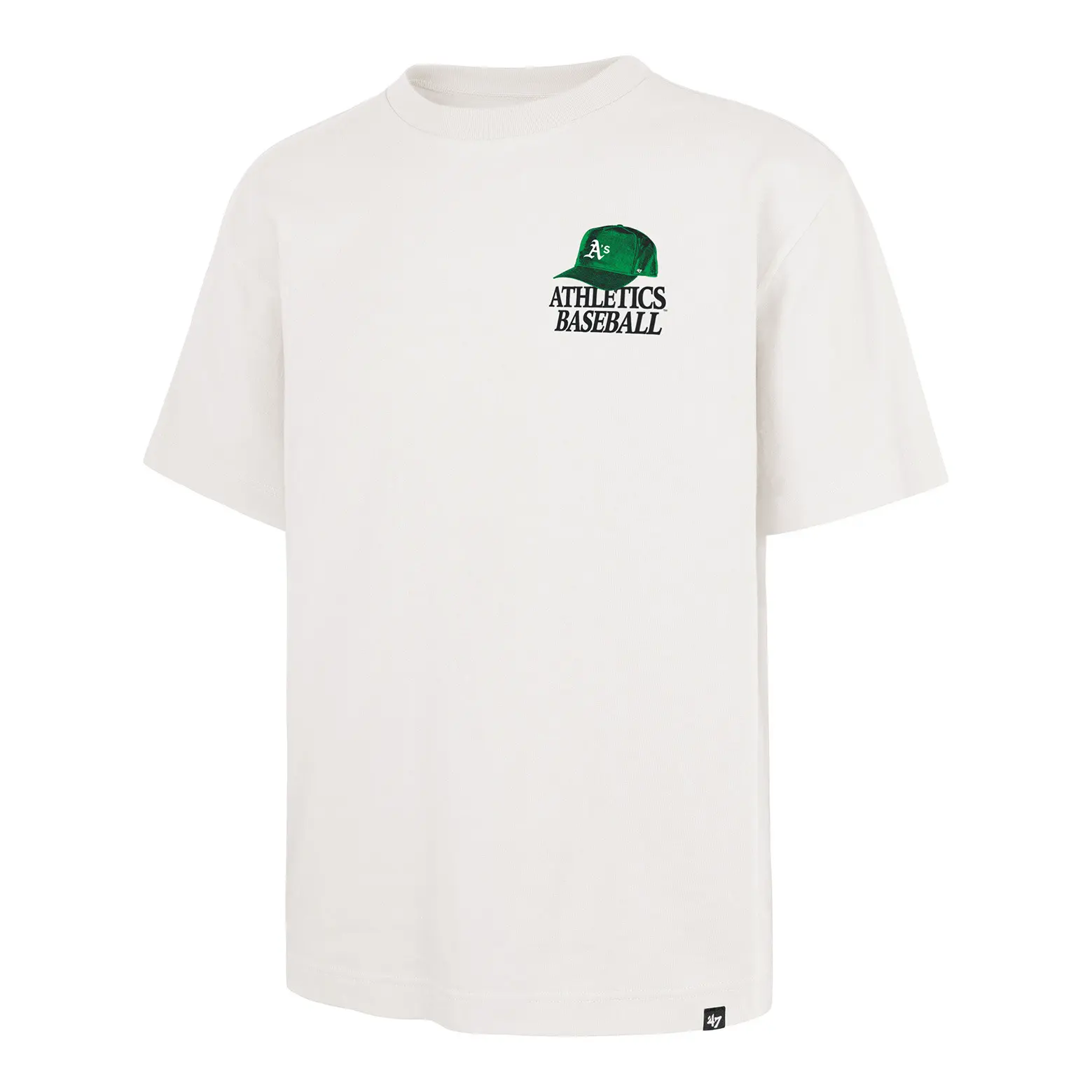 T-shirt MLB Athletics Baseball 47Brand Inthepaper Foundation