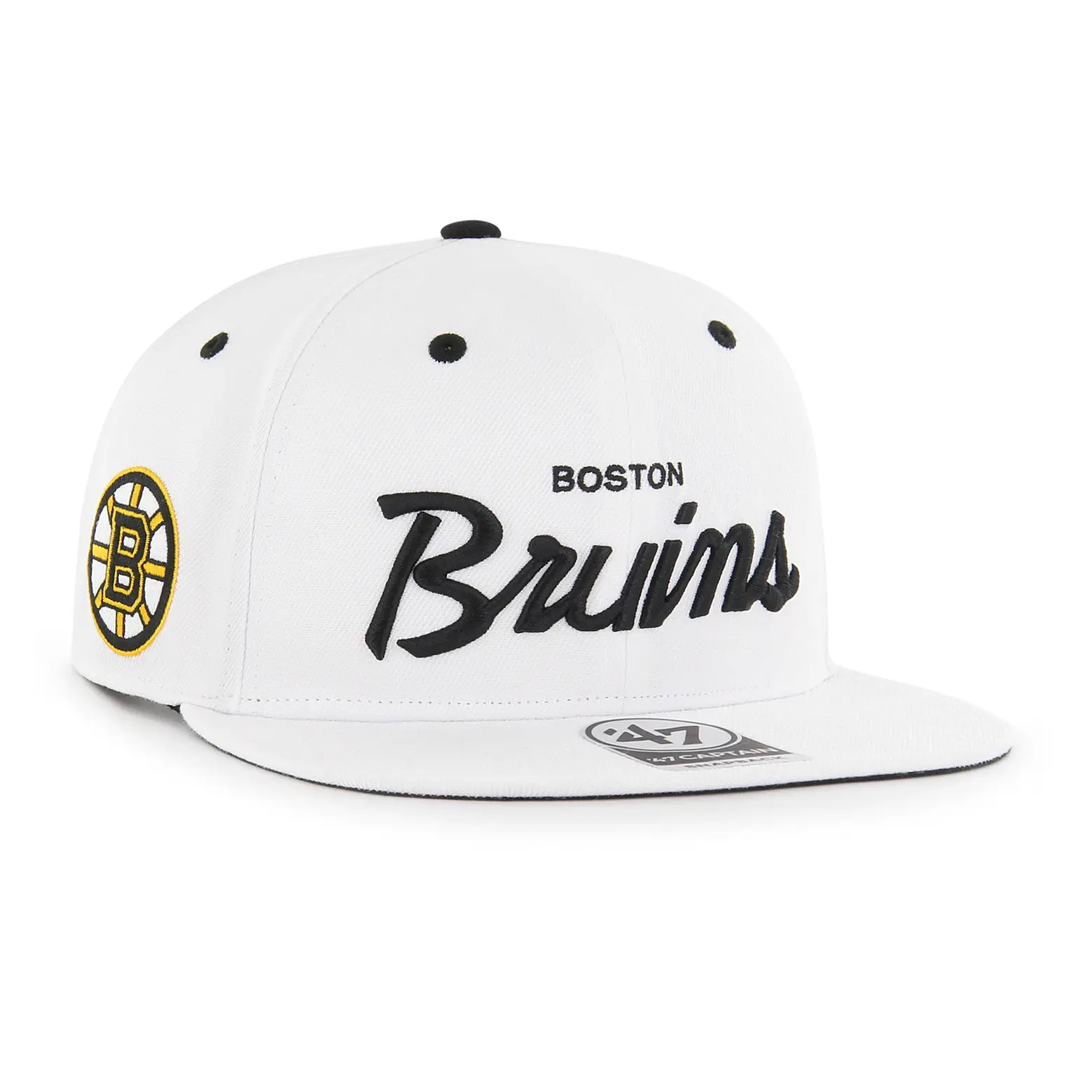 Snapback-Cap Boston Bruins 47Brand NHL Crosstown Pop