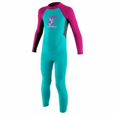 Mono de neopreno con cremallera trasera completa infantil O'Neill Reactor-2 2 mm