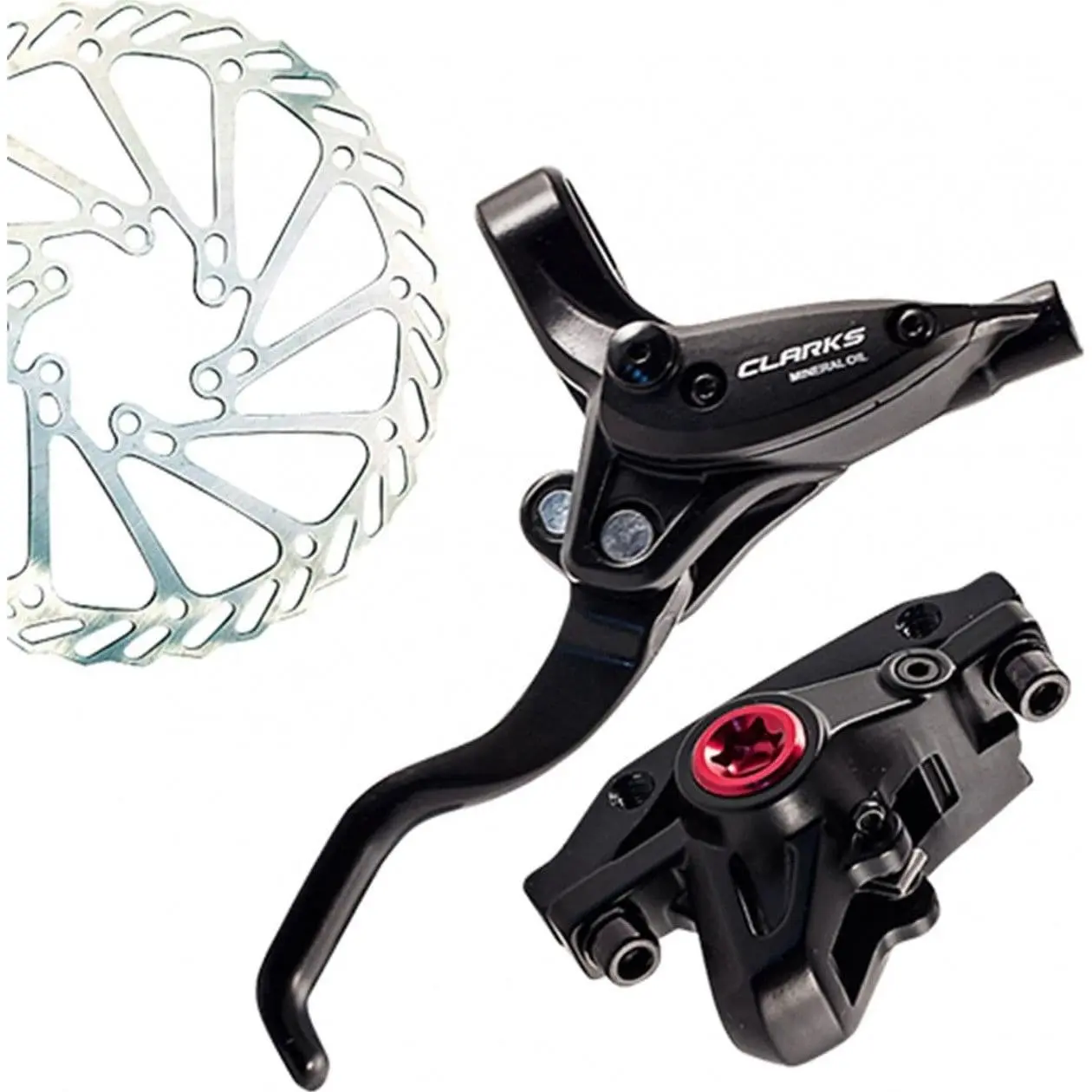 Freni a disco idro con disco Clarks Cycle Systems M2 Postmount