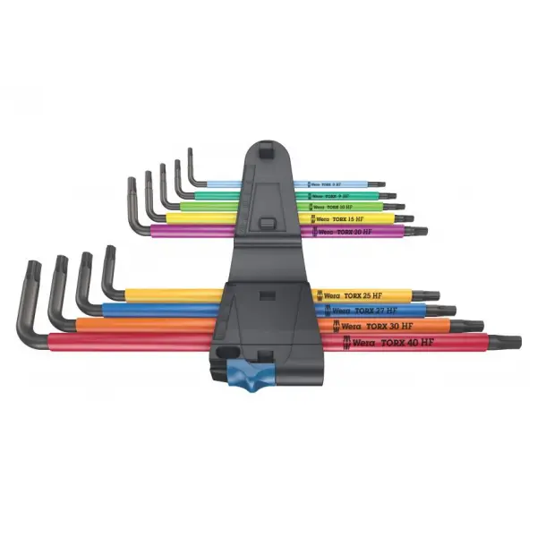 Inbusschlüsselsatz abgewinkelt.,lang Wera 967/9 TORX XL
