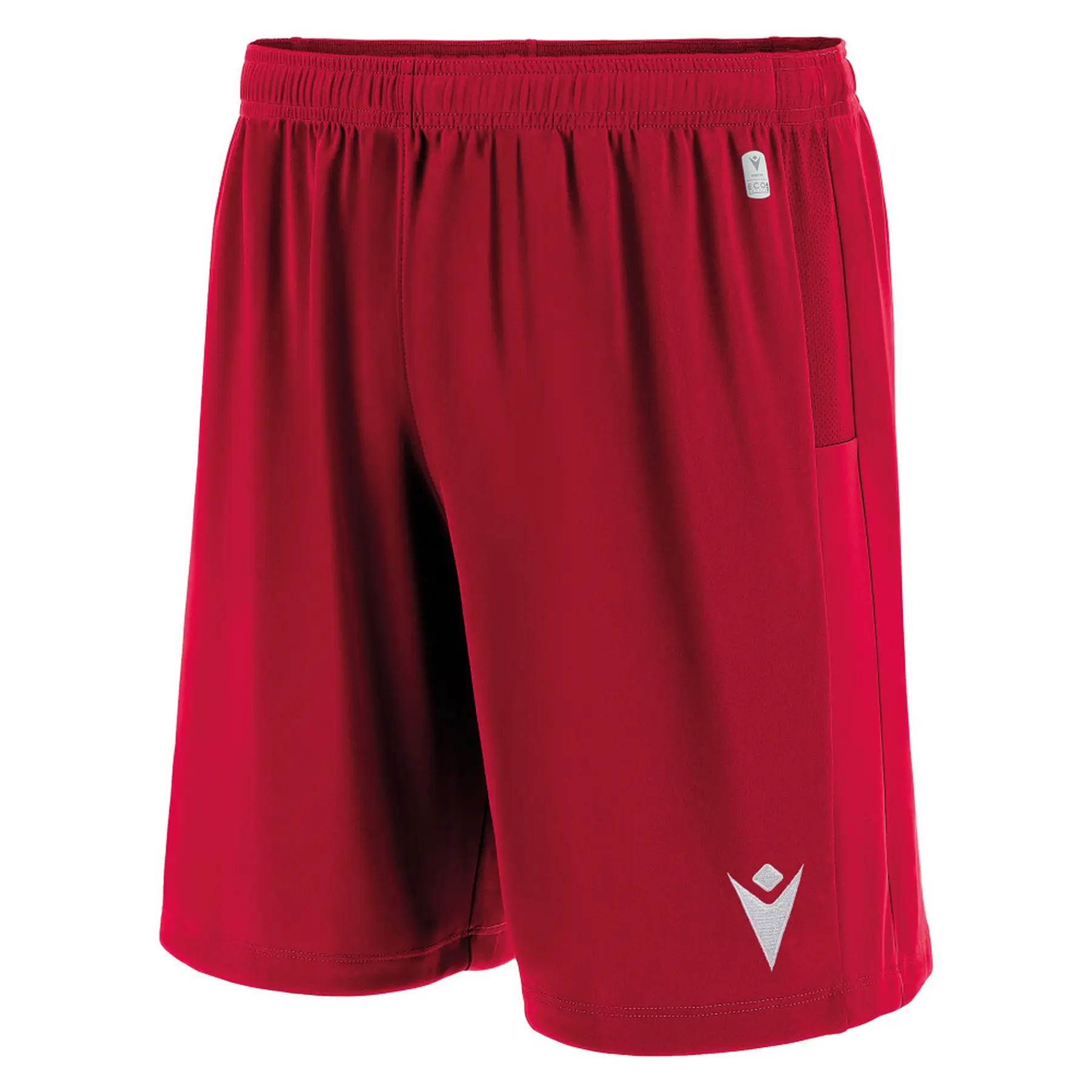 Macron Short Skara Eco Rouge Moyen