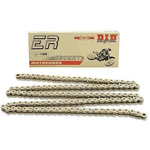 Rollenkette Motorrad D.I.D 520Ert3(G&G) X 114 Mail. Rj