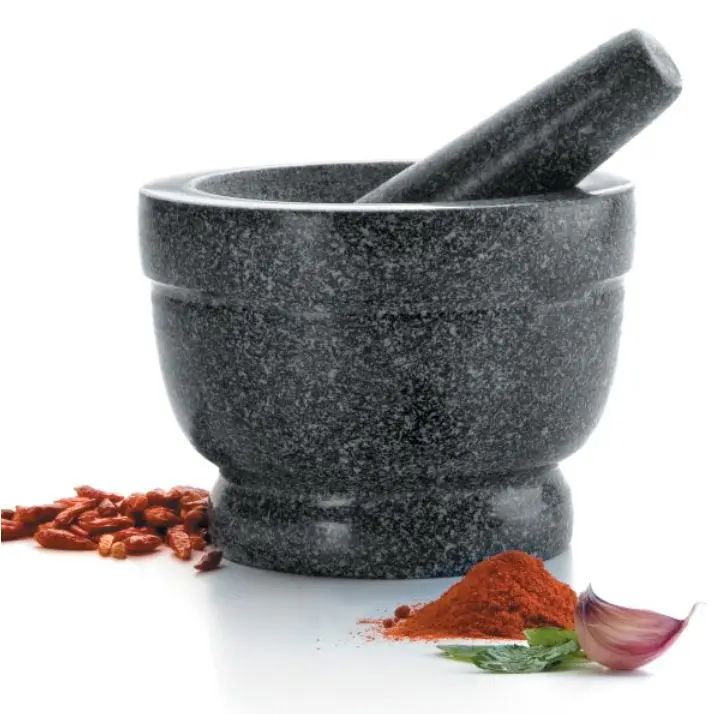 Ensemble mortier granit et un pilon Lacor 16x12 cm