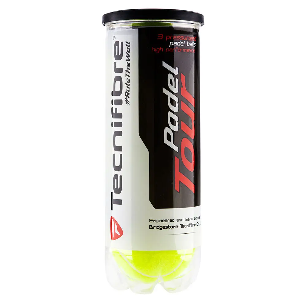 Tubo di 3 palline da padel Tecnifibre Tour