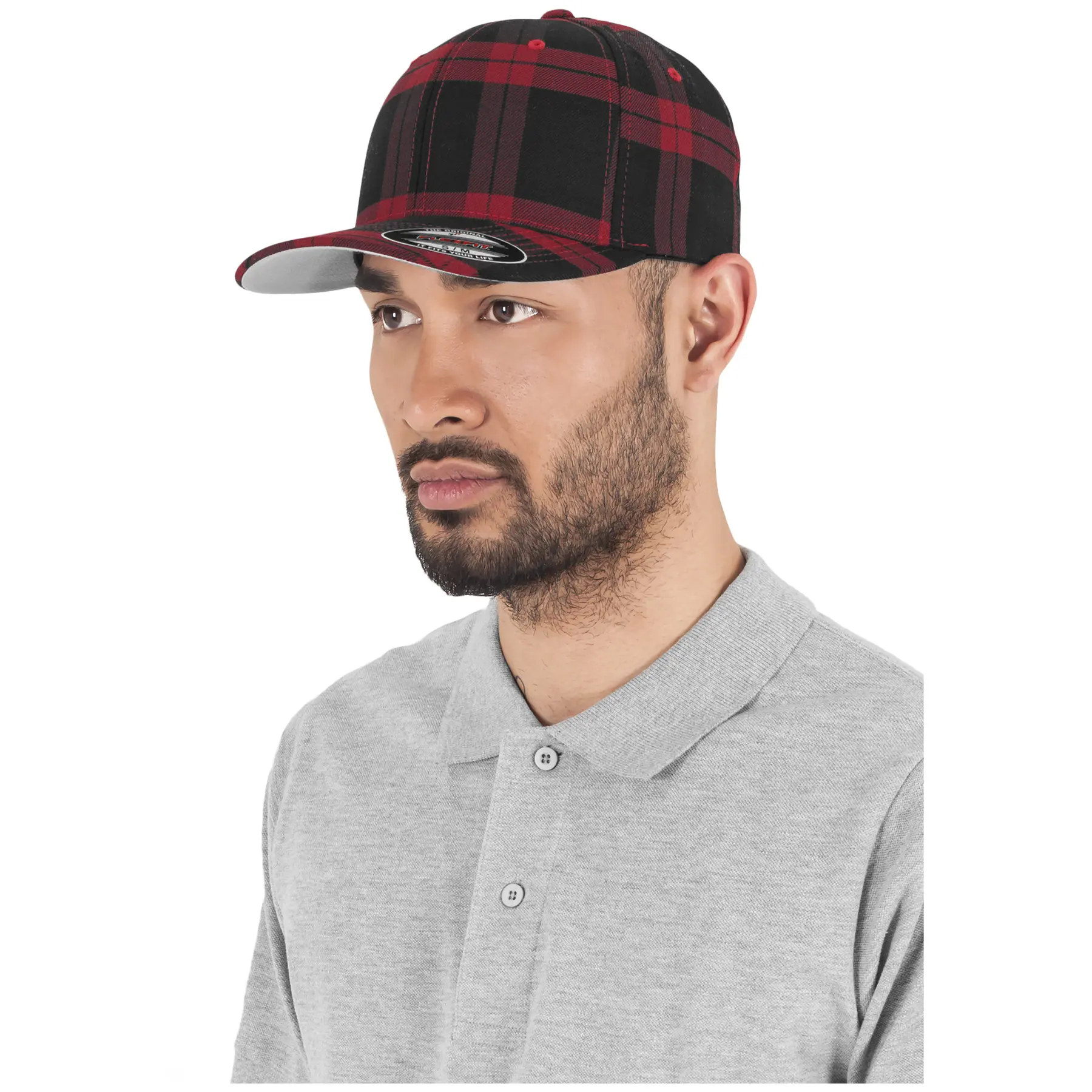 Kappe Flexfit tartan plaid