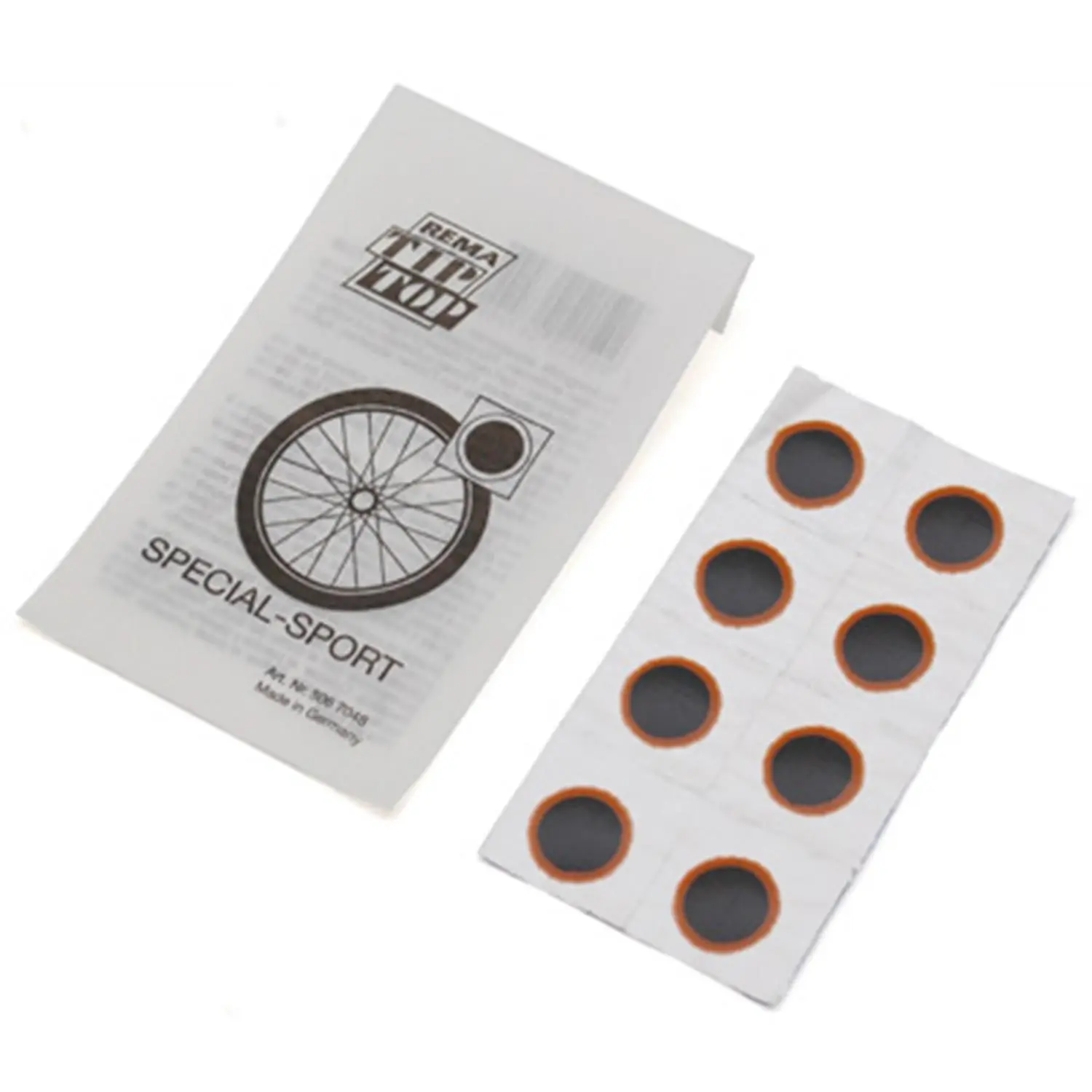 Zakje met 8 lapjes voor de kamer Tip Top (506 7048)