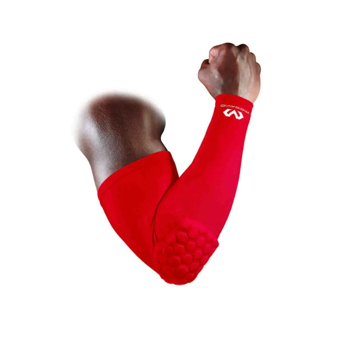 Manicotto braccia a compressione McDavid Hex Power Shooter Red