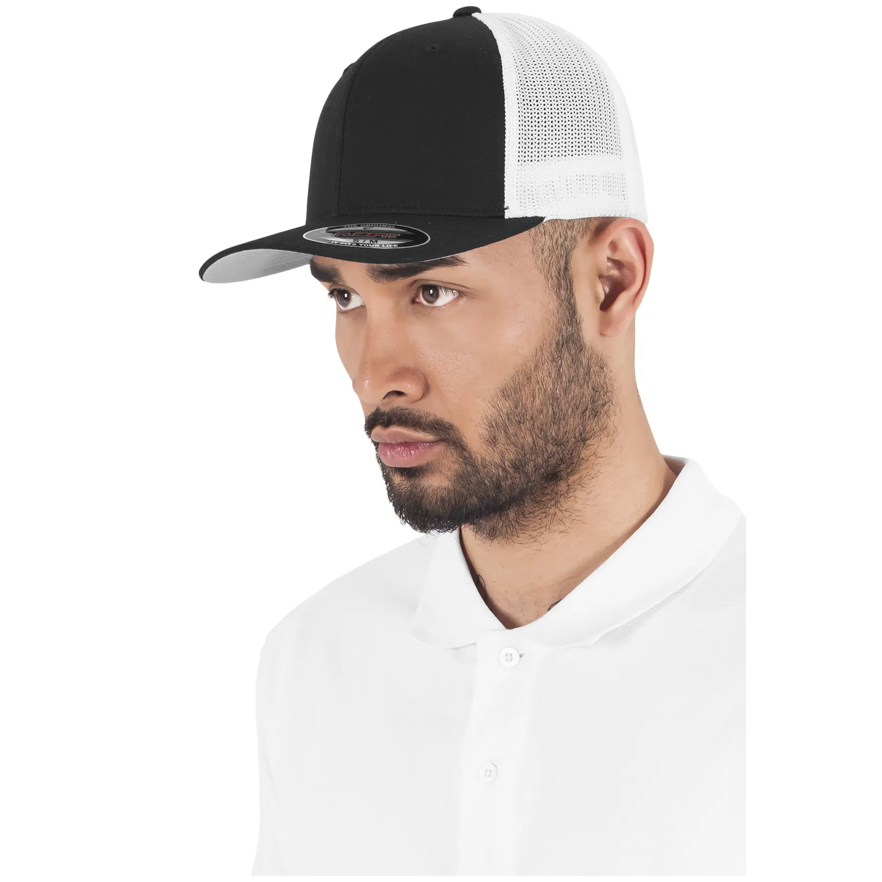 Kappe Flexfit mesh 2-tone