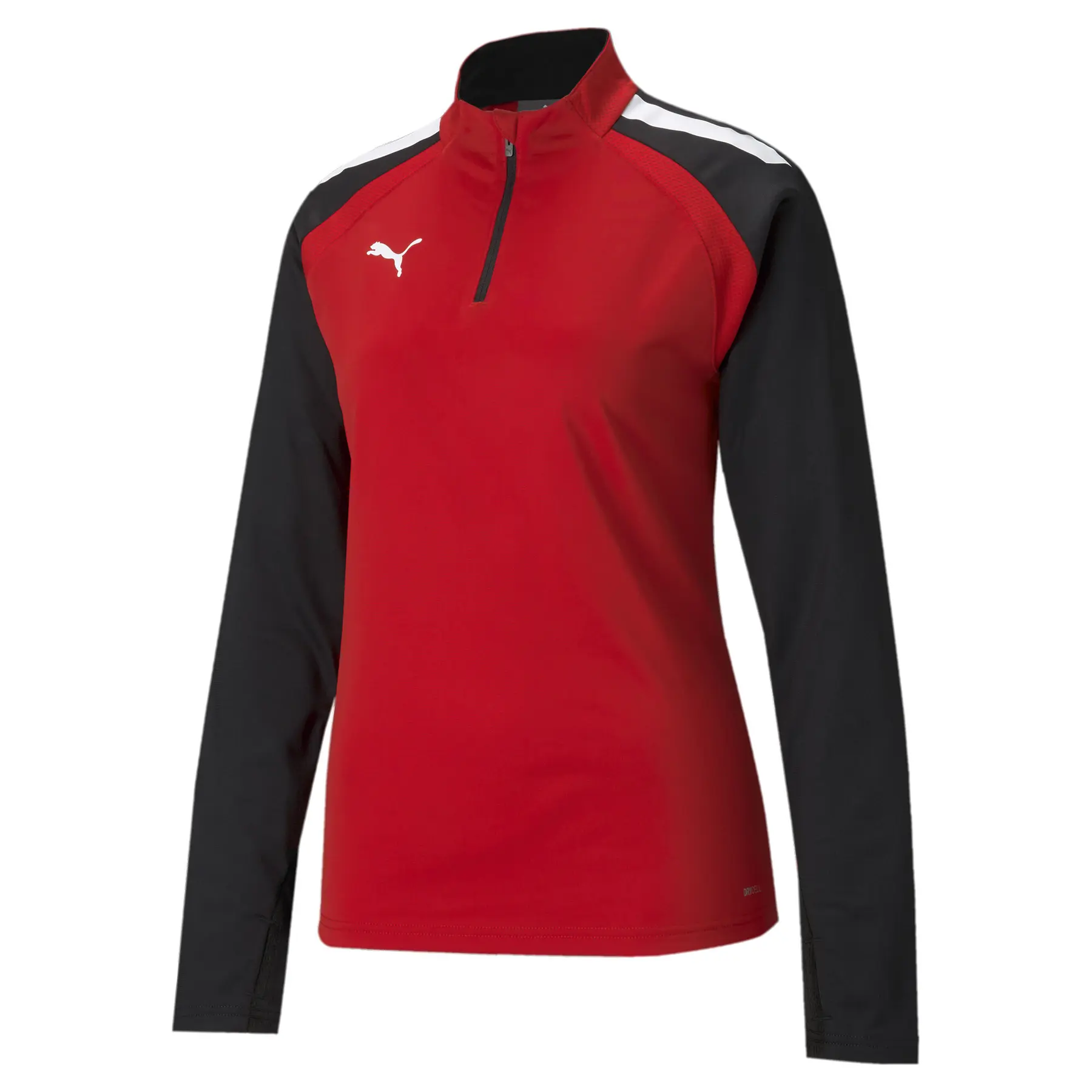 Training top 1/4 zip donna Puma Team Liga