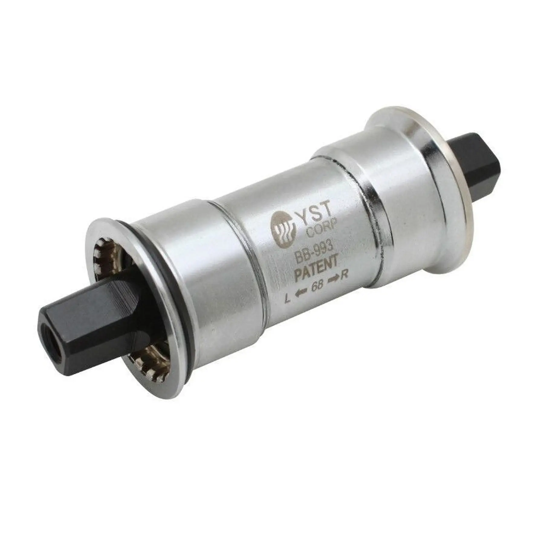 Boîtier de pédalier carré réparation 2 roulements sans filetage Newton 110 mm - 110 mm - Unisex