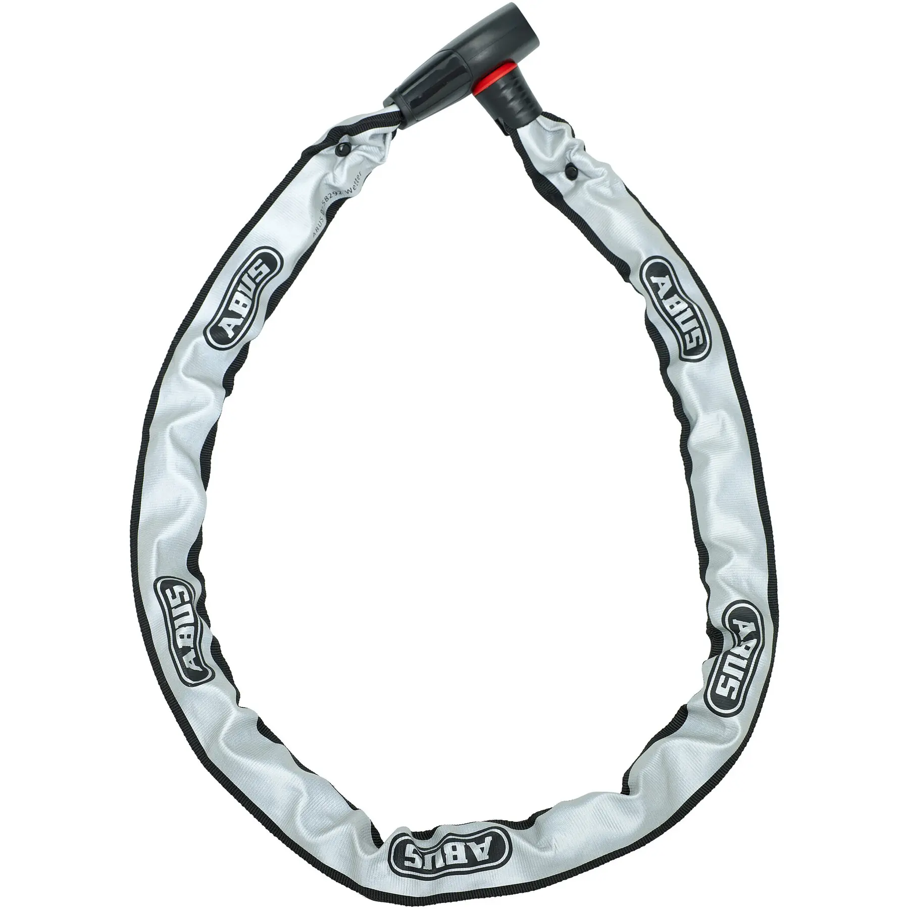 Vierkante anti-diefstal ketting Abus