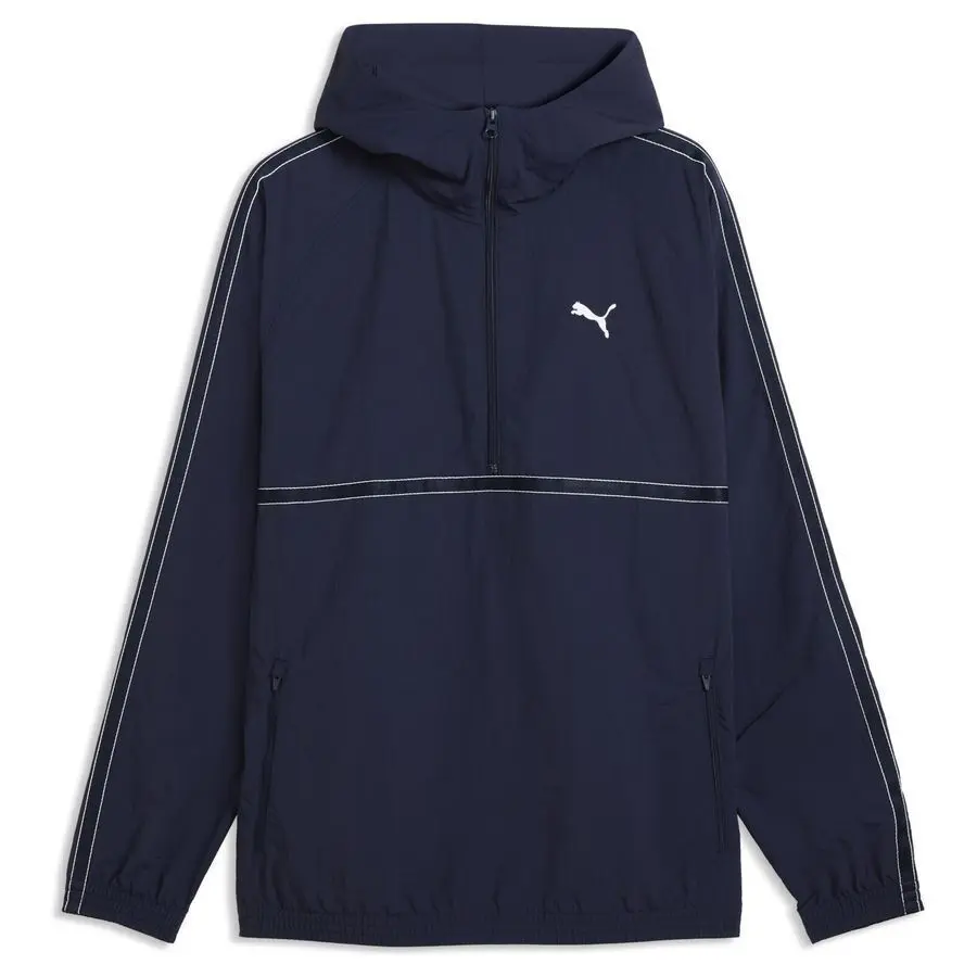 Kapuzensweatshirt mit elastischem Revers Puma