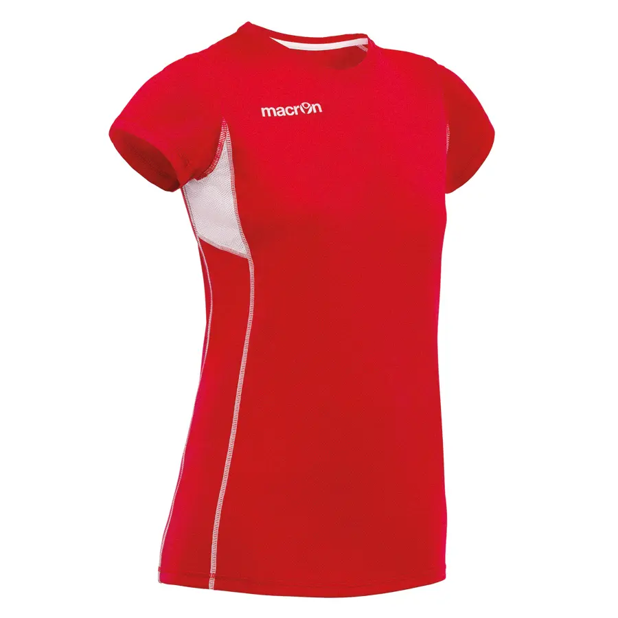 Macron Femme Maillot Agnes Rouge Petit