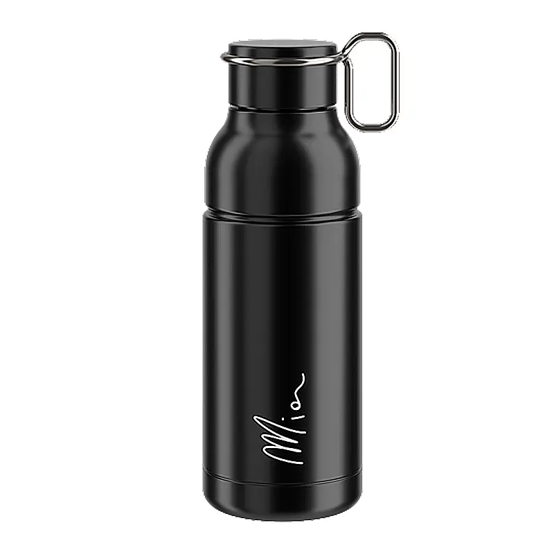 Trinkflasche Syssa Race 750 Ml Schwarz Matt Edelstahl