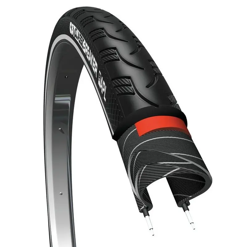 Starrer Reifen mit Reflektoren CST Classic Breaker 28x1.40 37-591
