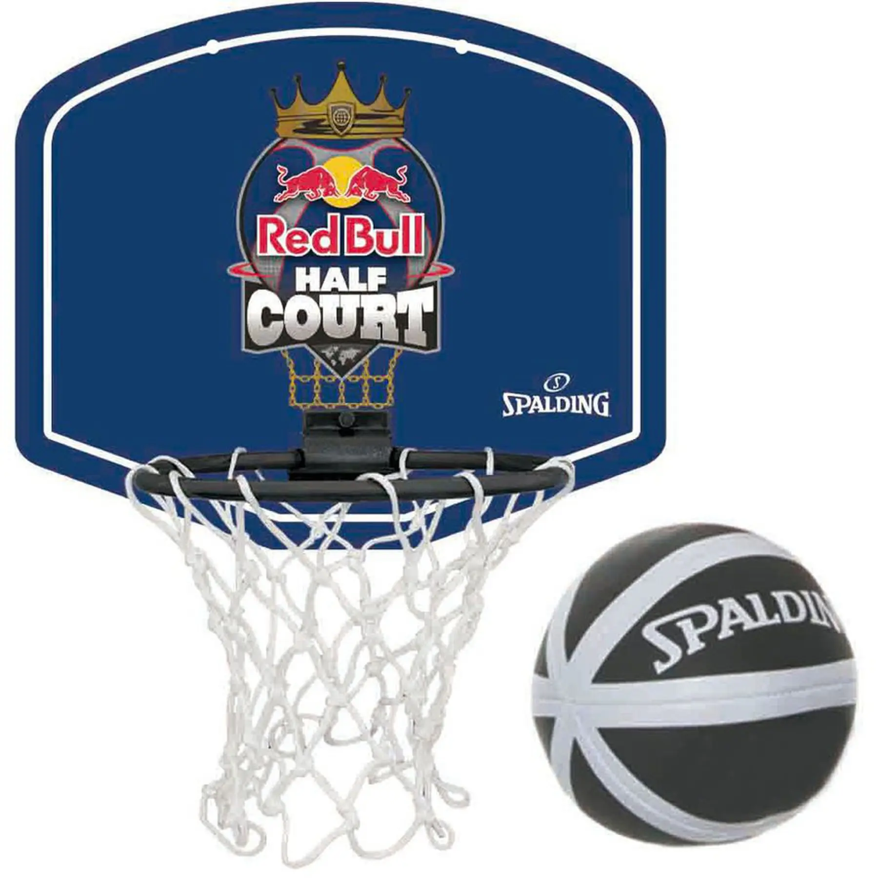 Mini cesta Spalding Red Bull Micro · Azul