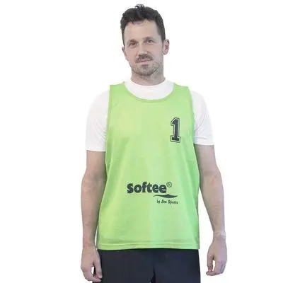 Confezione da 5 canottiere numerate da 1 a 5 Softee
