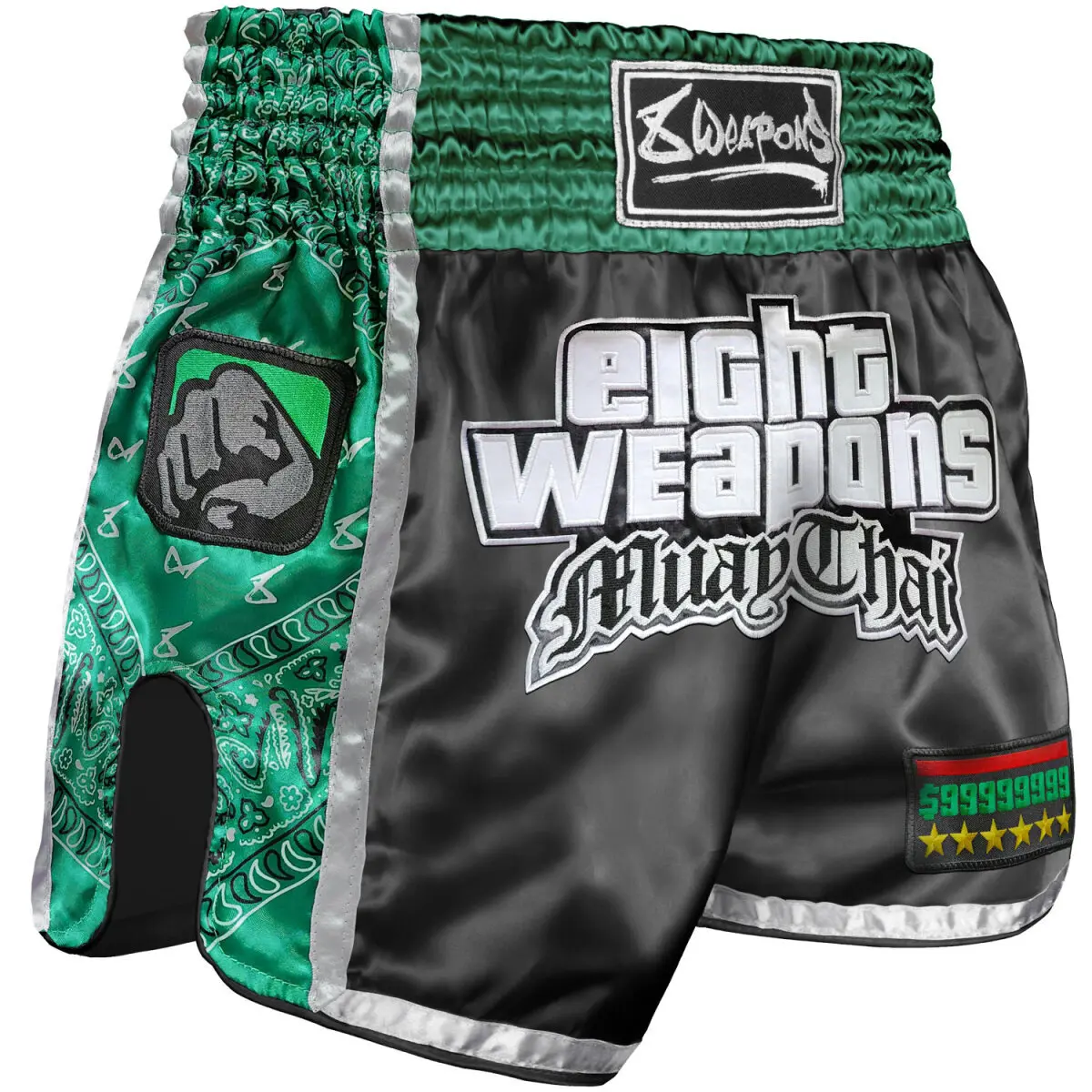 Short da combattimento Muay Thai 8 Weapons West Coast