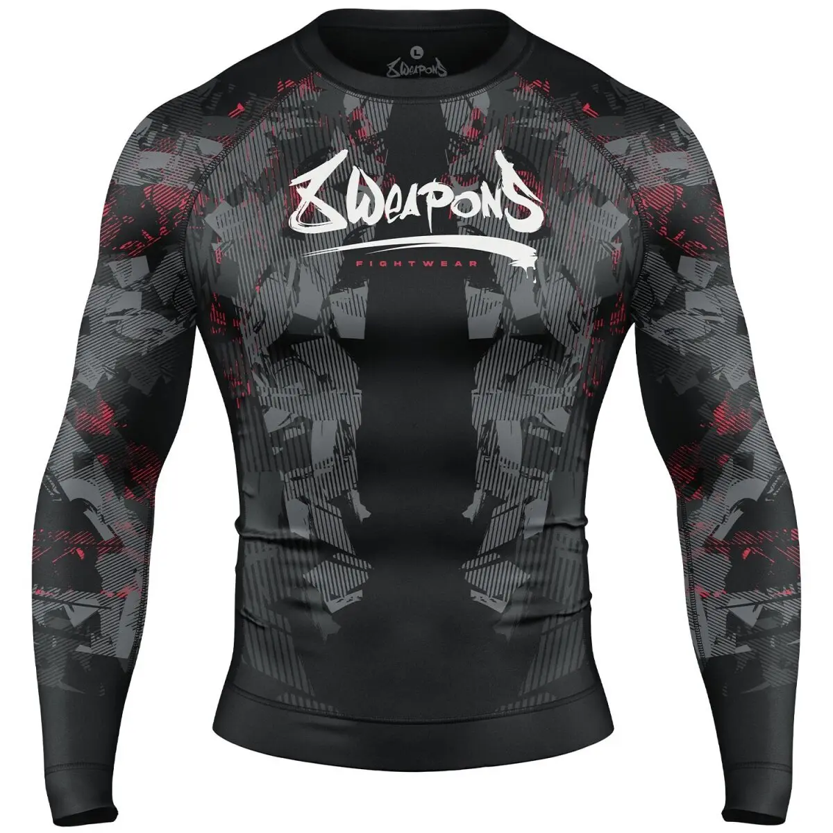 Langärmelige Rashguard 8 Weapons Hit 2.0