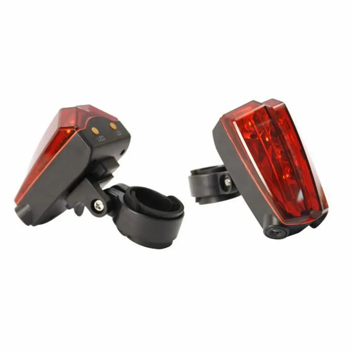 Achterlicht en laserfietspad Durca