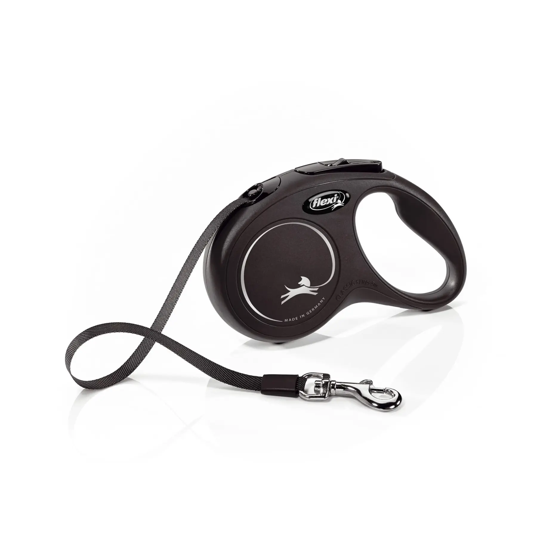 Flexi Schwarz - Hundeleine New Classic S Länge: 5M Rollleine Gurtleine Seilleine - Image 11