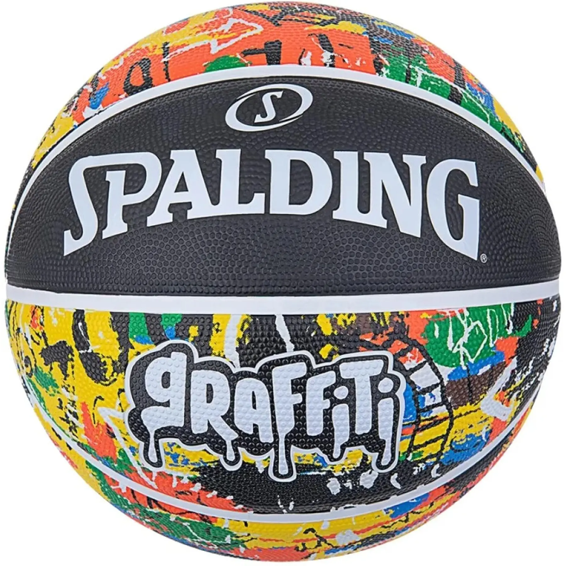Pallonecanestro Spalding Rainbow Graffiti Rubber