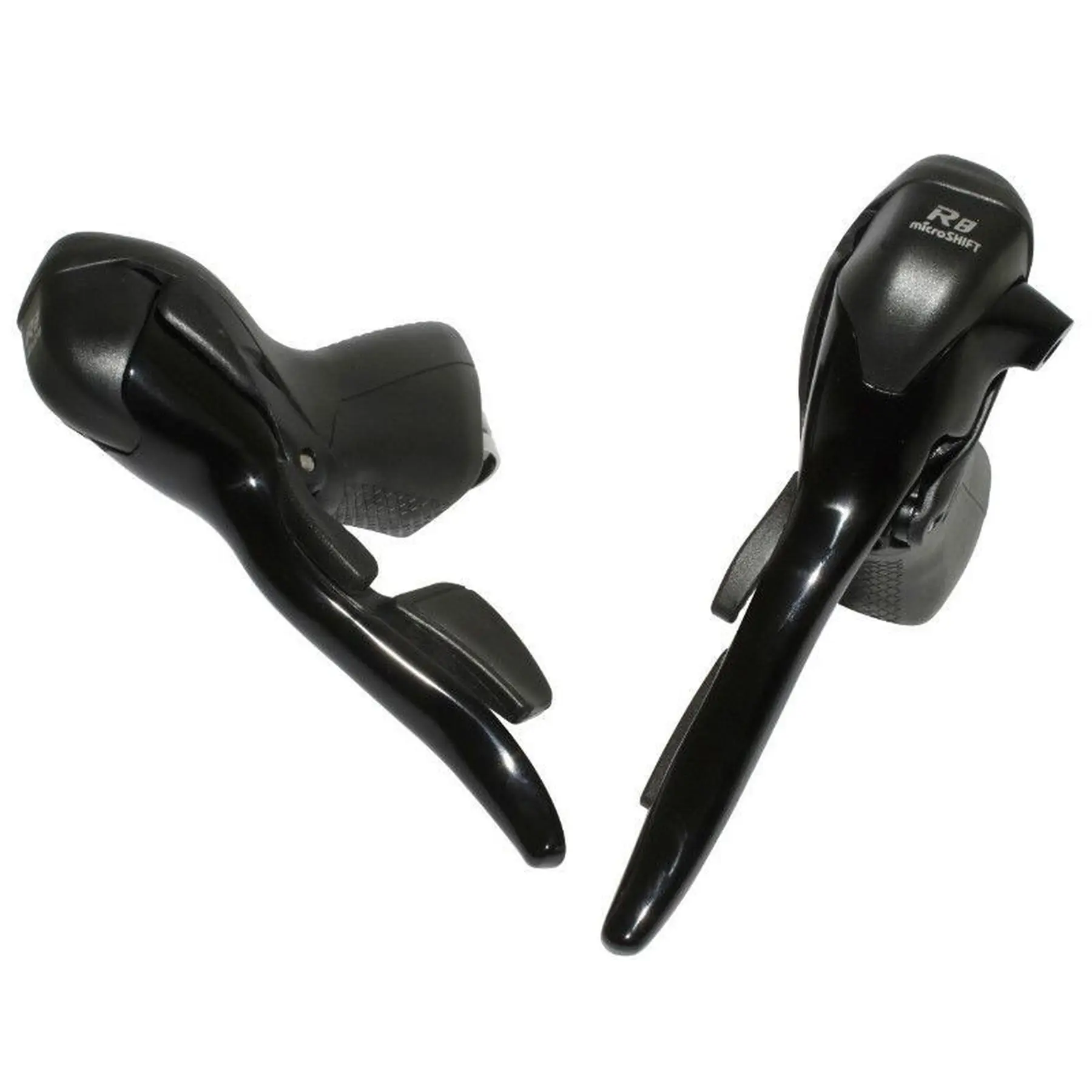 Coppia Di Cambi Doppi In Alluminio Compatibili Shimano Microshift-image