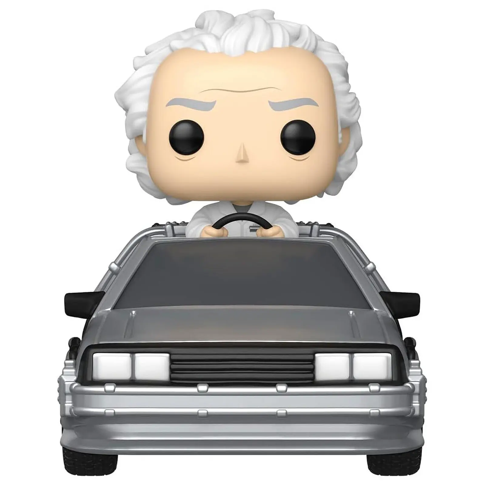 Back To The Future Doc with Time Machine (Pop! Rides Deluxe) vinylfiguur 133 Funko Pop! standaard Unisex