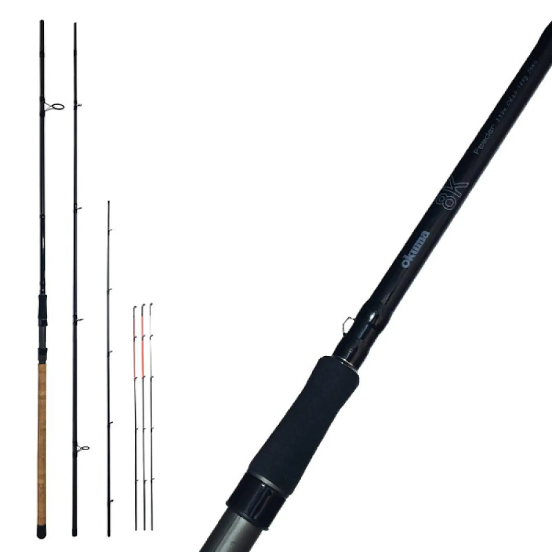 Feederrute Okuma 8K 13ft 40-80g