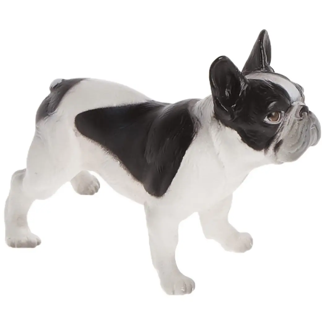 Papo Blanc Figurine Bouledogue Français