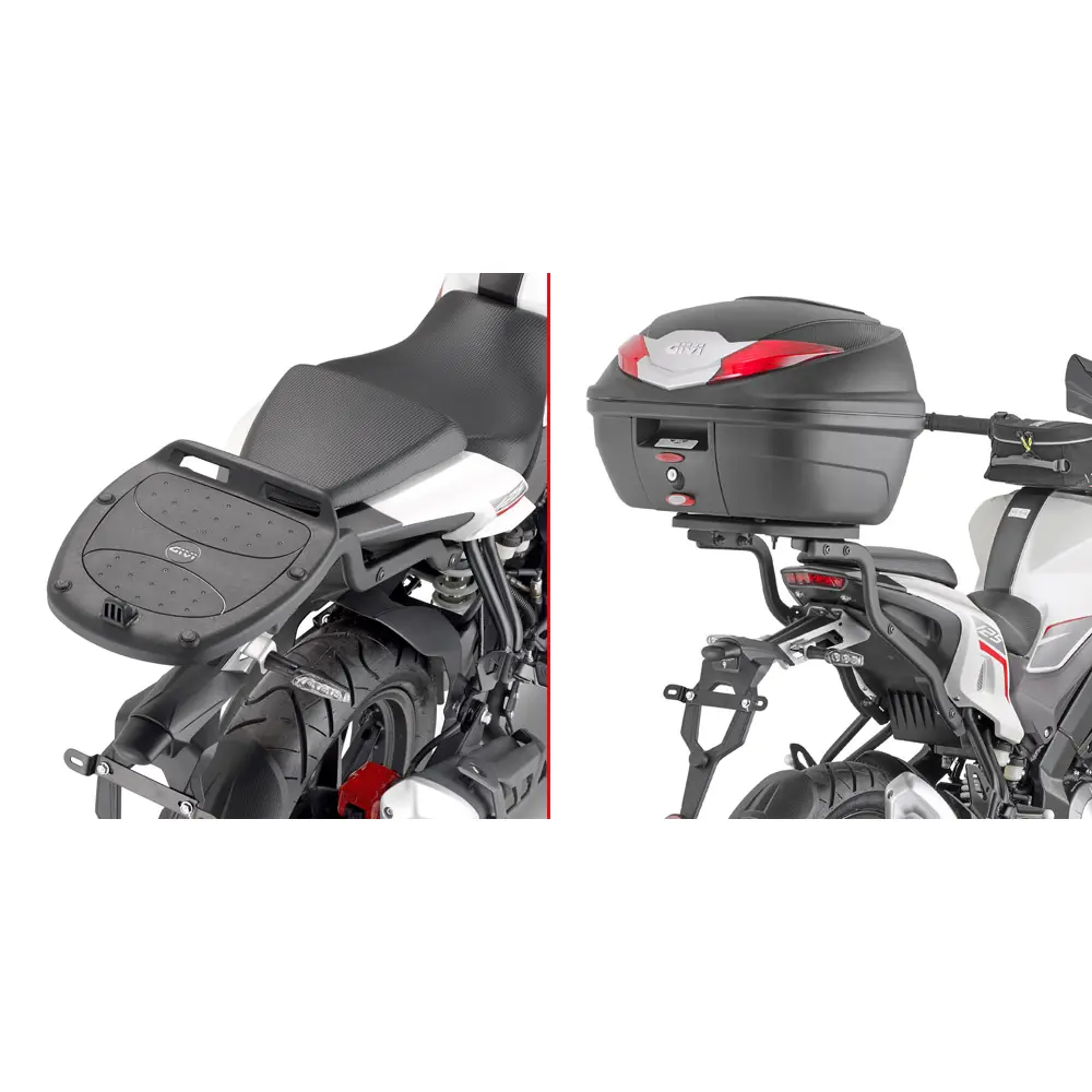 Halter Top Case Scooter Givi Monolock Keeway RKF 125 (18 à 20)
