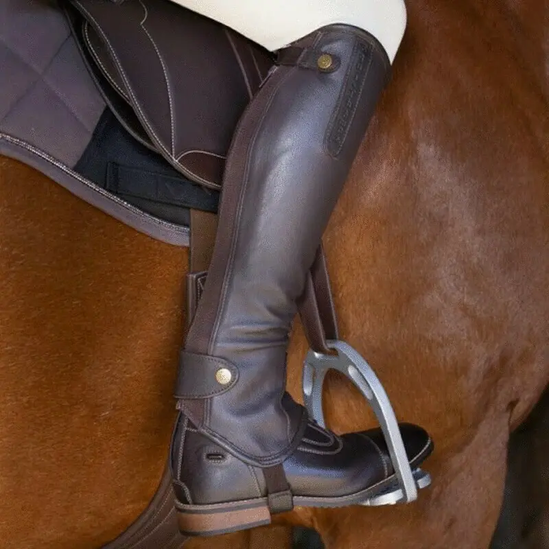 Equithème Marron Mini-Chaps Soft
