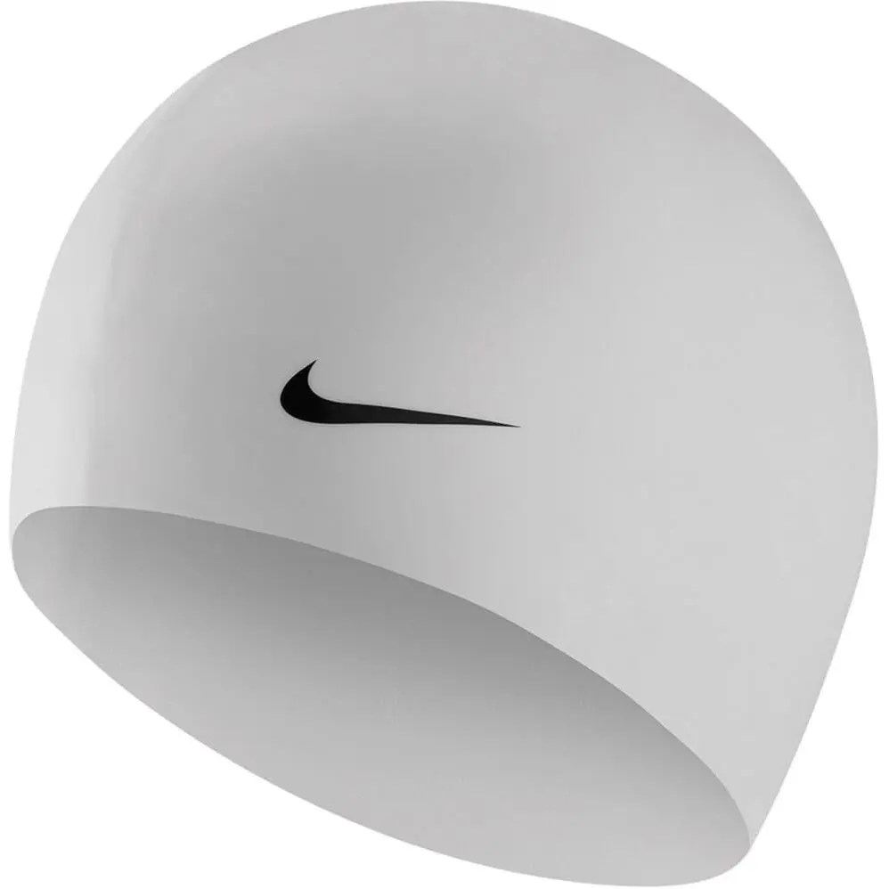 Cuffia da bagno in silicone Nike Swim Solid