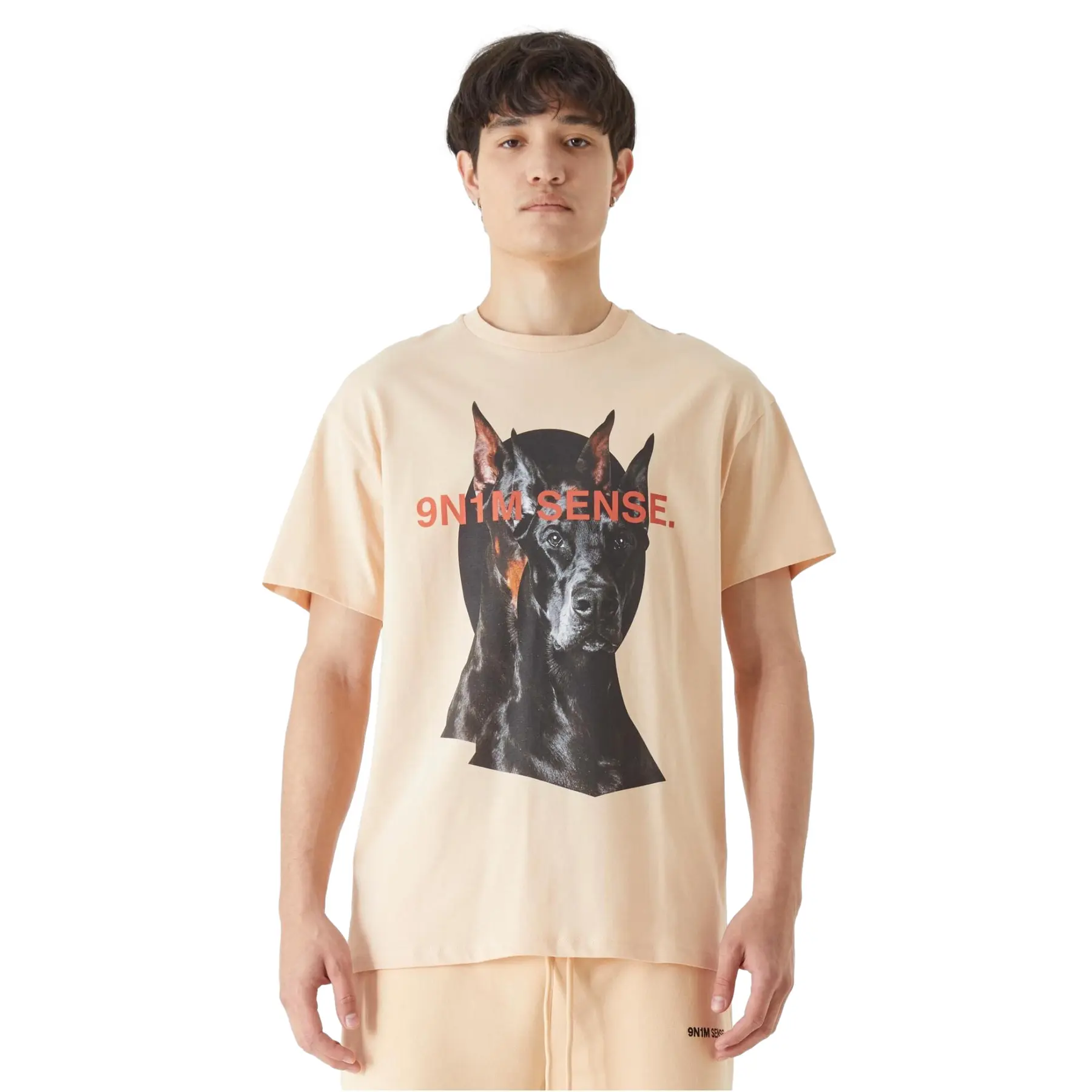 T-shirt da donna 9N1M SENSE W-Doberman 2