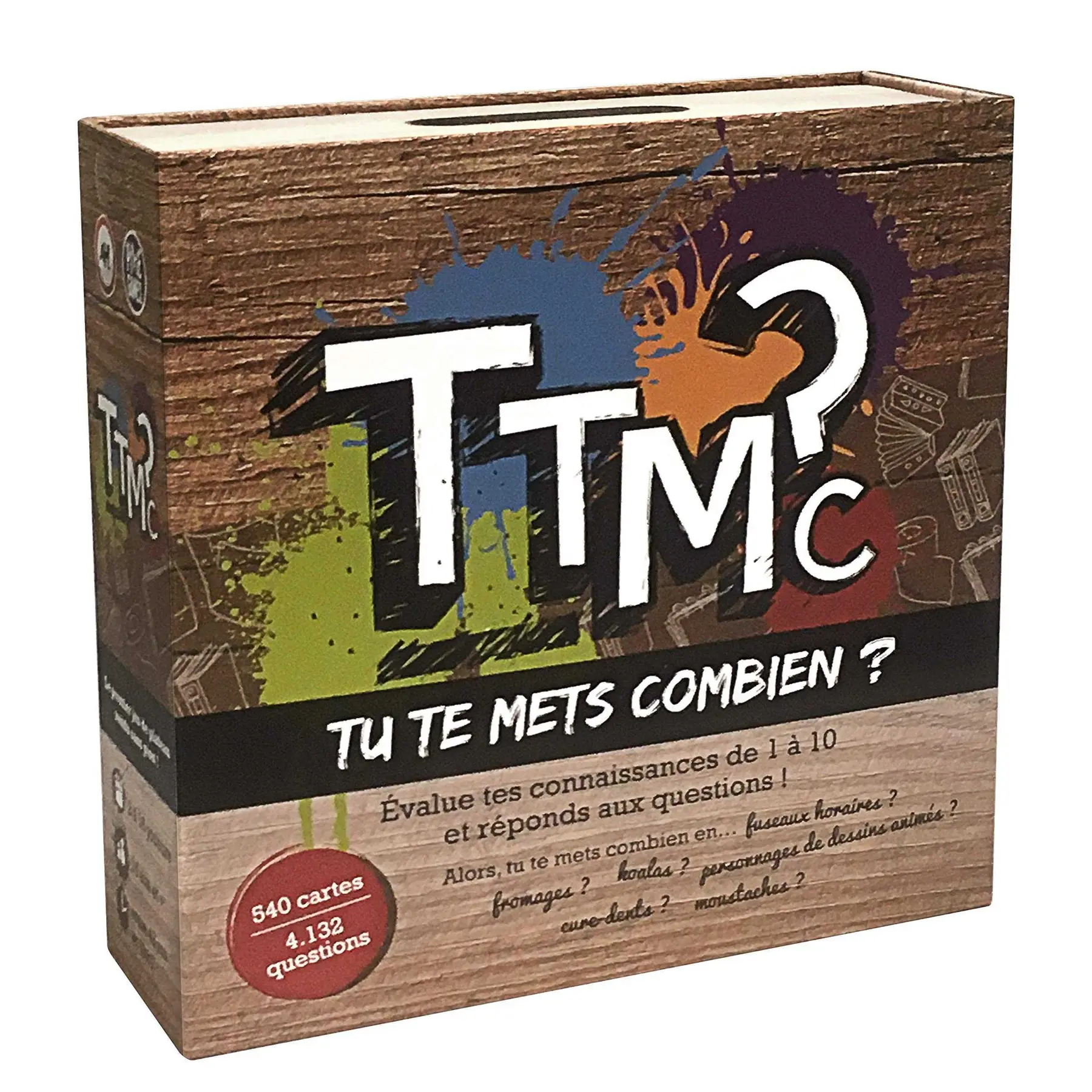 Jeux de société Tu Te Mets Combien France Cartes