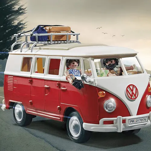 Original Volkswagen T1 Camping Bus Spielzeug Klassik VW 7E9087511A Playmobil® - Image 12
