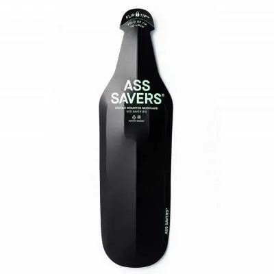Garde-boue vélo ASS SAVERS Regular Black Rear
