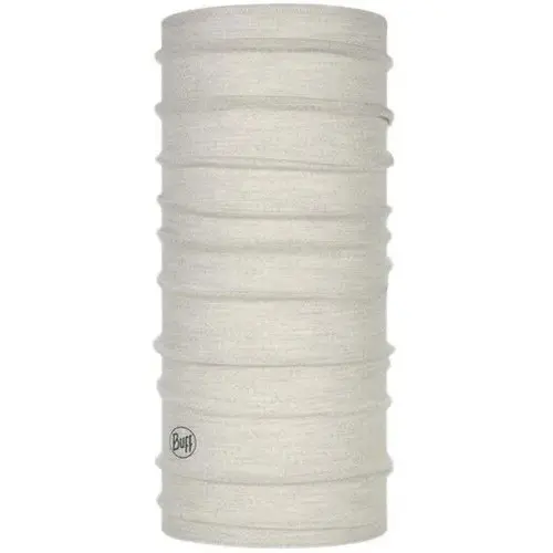 Collar Buff lightweight merino wool solid cloud