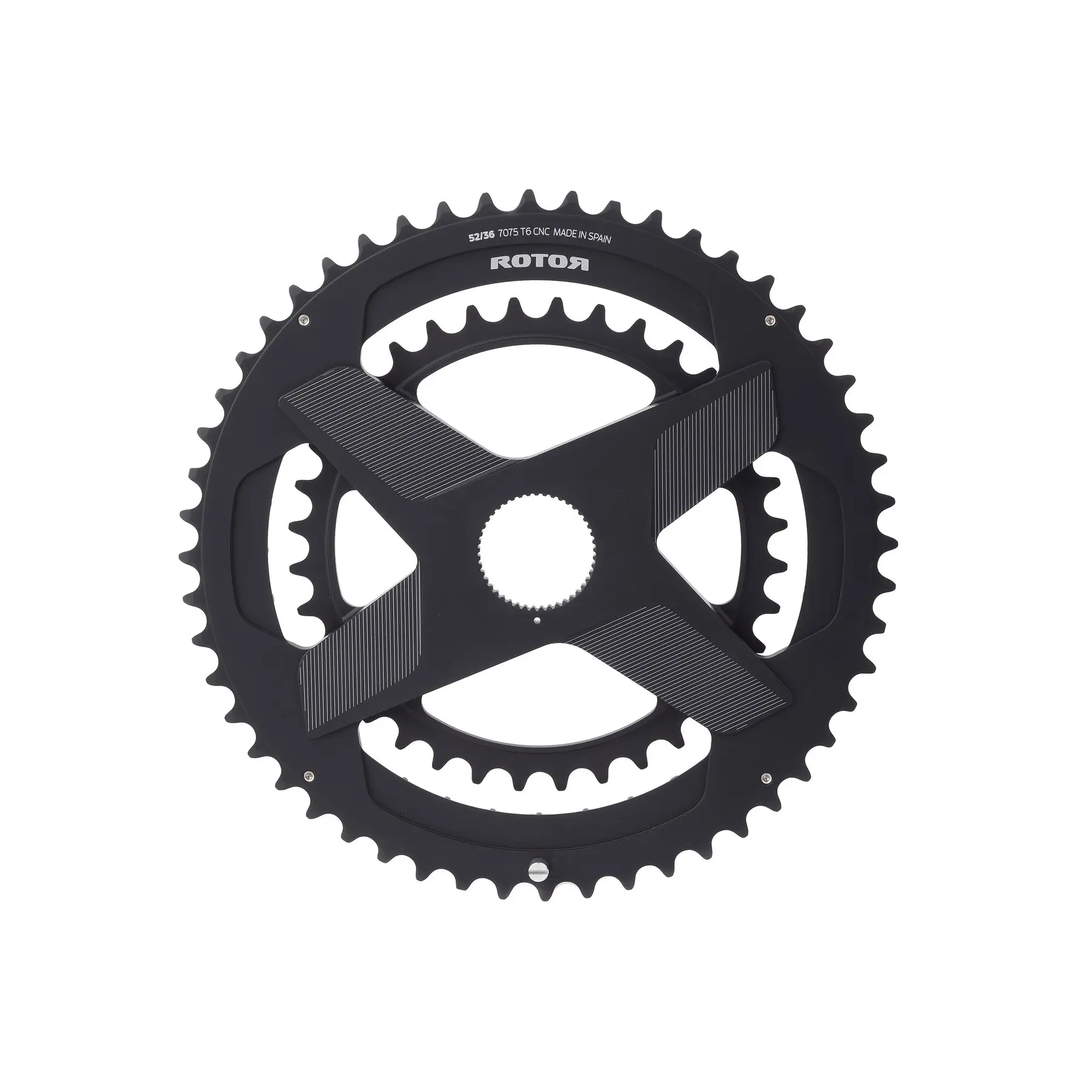 Doppeltes Fach Rotor dm round ring 53/39T