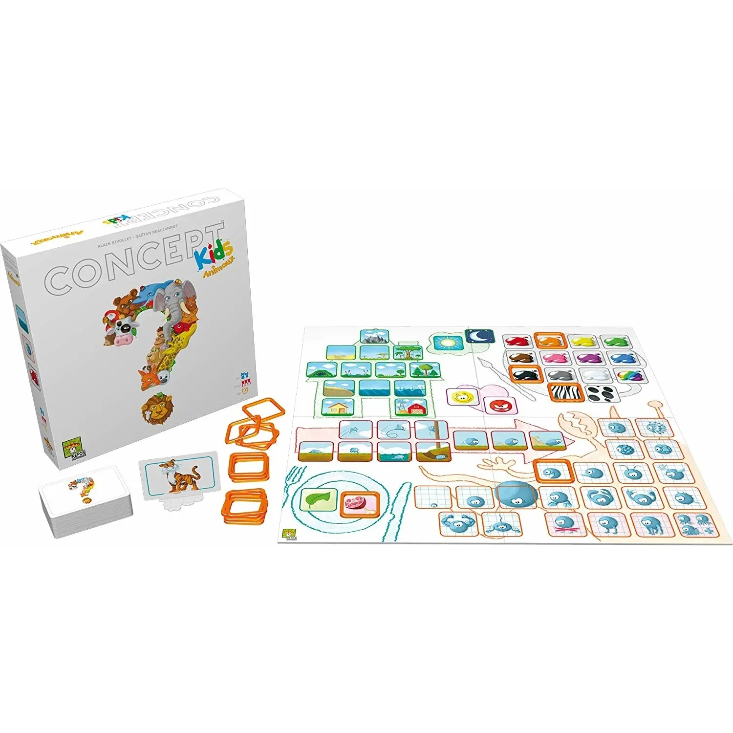 Gesellschaftsspiele Repos Production Concept Kids : Animaux