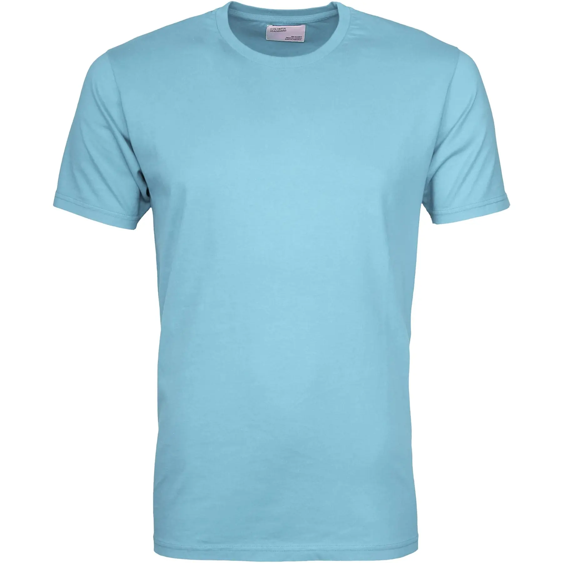 Colorful Standard Unisex Blue T-Shirt Classic Organic