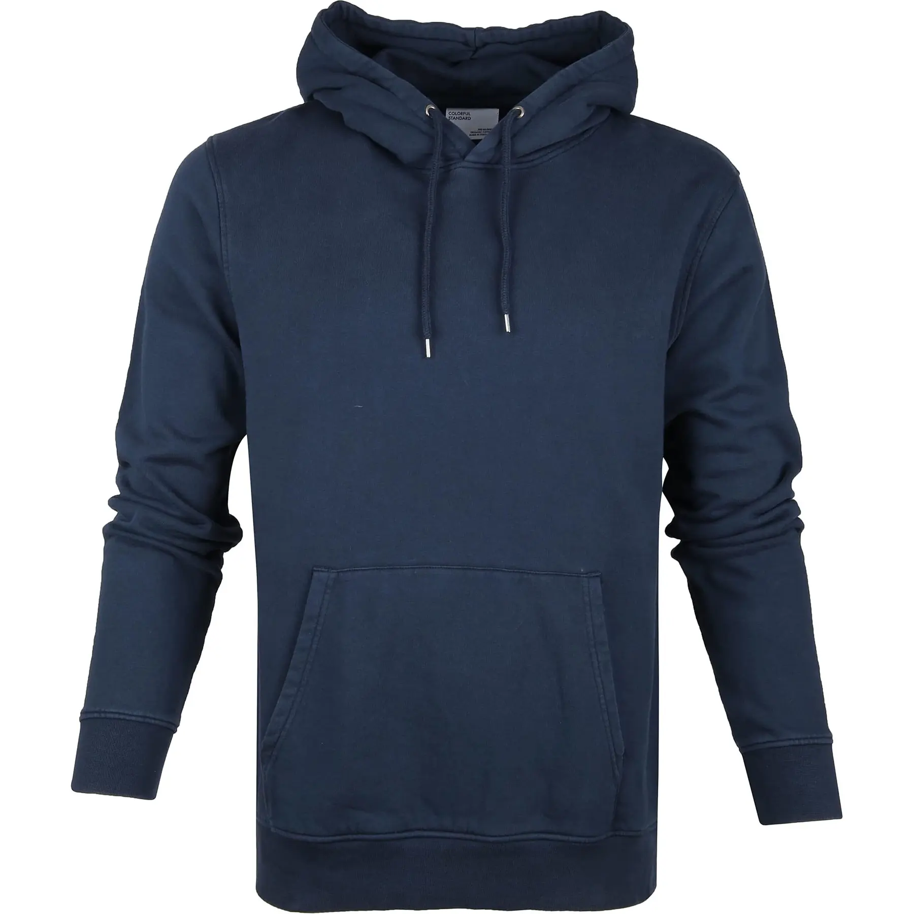 Felpa con cappuccio Colorful Standard Classic Organic navy blue