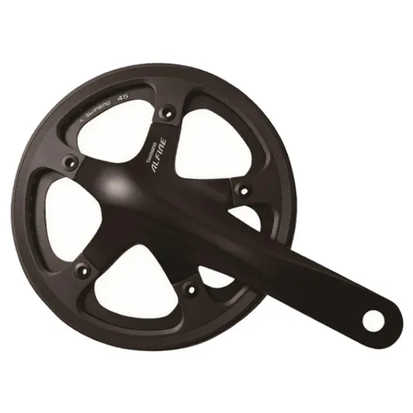 Doppelter Ein-Gang-Kurbelset Shimano Alfine FC-S501