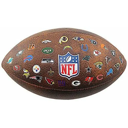 American Football Ball für Kinder Wilson NFL Throwback 32 Team Logo